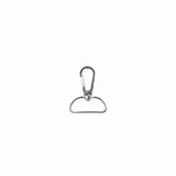 25MM LANYARD HOOK OVAL BASE NICKLE (50)