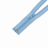 65CM OPEN END ZIP - LIGHT BLUE - (16)