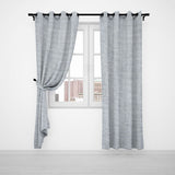 SHERNICE SHEER EYELET CURTAIN FEATHER 500X220