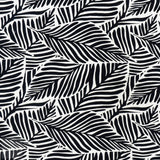 PRINTED CAPRI LINEN LOOK 20 BLACK