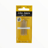 JJ EMBROIDERY NEEDLES