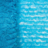 150CM RUFFLED TULLE (BABY BLUE)