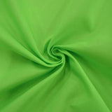 115CM PLAIN POLY COTTON - NEON GREEN