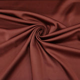 SCUBA FABRIC (150CM)(270 GSM)(BURNT RUSSET)