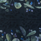 140CM VELVET UPHOLSTERY-BLUE BERRY 14