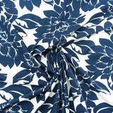 RI COSMO PRINT (58 NAVY FLOWER)