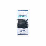 CARD ELASTIC 8CORD-BLACK