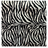 VELVET SCATTER UPHOLSTERY ALL OVER 140CM-ZEBRA SKIN
