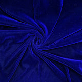 115CM TRIPLE VELVET-NAVY