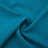 150CM SNOW LOOK LINEN - TURQ BLUE