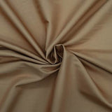 PLAIN COTTON SATIN SPANDEX(TAN)