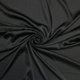 PLAIN ARMANI SATIN (150CM)(BLACK)