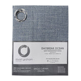 DAYBREAK EYELETS 265X220CM OCEAN