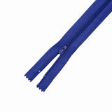 ZIP 40CM PURPLE - (10)