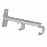 C DOUBLE BRACKET METAL WHITE