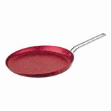 GRANITE CREPE PAN 28CM RED