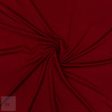 SUEDE LOOK SATIN-DEEP RED