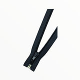 55CM OPEN END ZIP - DARK GREY