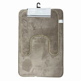 MEMORY FOAM 2PC - TAUPE