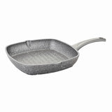 GRILL FRYPAN 28CM GREY