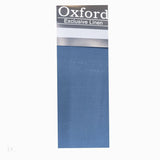 OXFORD 144 QUEEN FITTED SHEET - MORROCO BLUE