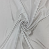 150CM STRETCH SATIN - WHITE