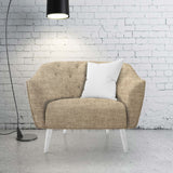 140CM SACCO UPHOLSTERY - TAUPE