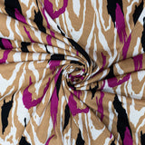 CASHMERE PRINT(150CM)(13 FUCHSIA)