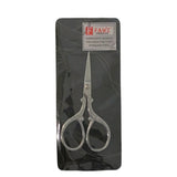 EMBROIDERY SCISSOR SILVER STRAIGHT 3.5