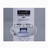 MICROFIBRE 90GSM COMBO KNG 3PC -GREY