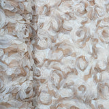 150CM 3D FLOWER TULLE (BEIGE)