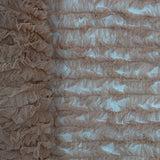 150CM RUFFLED TULLE (DARK PEACH)