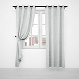 SHERNICE SHEER EYELET CURTAIN CREAM 500X220