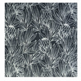 140CM SECRECT GARDEN LINEN PROTEA FOREST CHARCOAL
