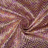 METALIC STRIPE BROCADE