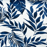 RAYON NYLON CRINKLE PRINT-BLUE