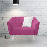 140CM PLAIN  VELVET UPHOLSTERY - PINK