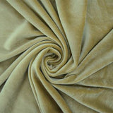 150CM STRETCH SATIN - GOLD