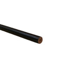 2.5M 34MM WOODEN POLE - BROWN