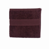 AMARI HAND TOWEL 50X90-BURGANDY
