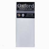 OXFORD 144 QUEEN FITTED SHEET - WHITE