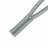 70CM OPEN END ZIP - LT,GREY - (5)