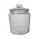 CANISTER JAR SML W/GLASS LID