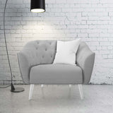 140CM JORDAN UPHOLSTERY - STONE