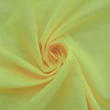 115CM PLAIN POLY COTTON - LEMON