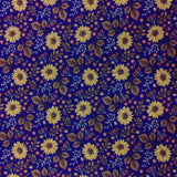 115CM PRINTED 100%COTTON FALLS SPENDER BLUE