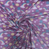 GLOW IN THE DARK MONGOLIAN FLEECE