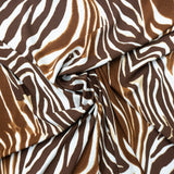 RAYON POPLIN PRINT (150CM)(376-BROWN)