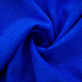 150CM SNOW LOOK LINEN - ROYAL BLUE