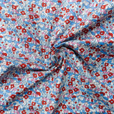 LIBERTY 100% COTTON QUILTING 1030 PICCADILY POPPY B